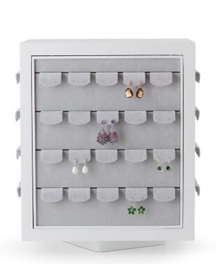 烤漆旋转耳环展示架子首饰品展示道具耳钉收纳展示台批发产品图