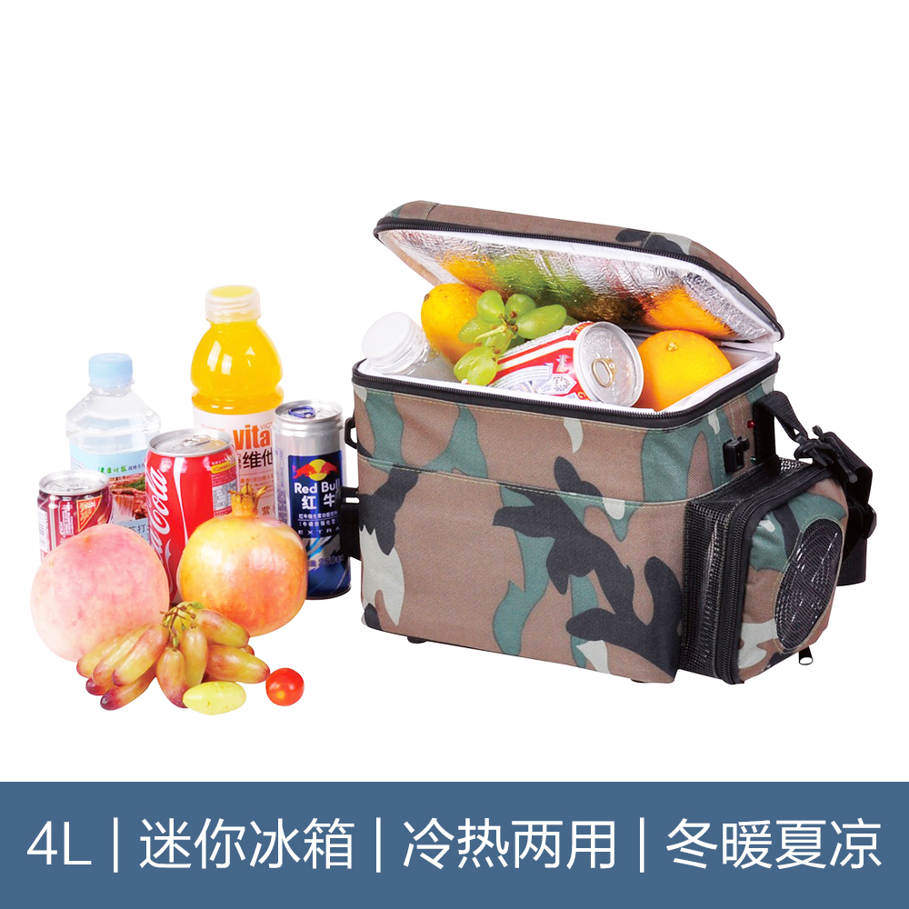 4L车载冰箱，车载冰包，迷你冰箱，半导体冰箱，冷暖箱微商爆款