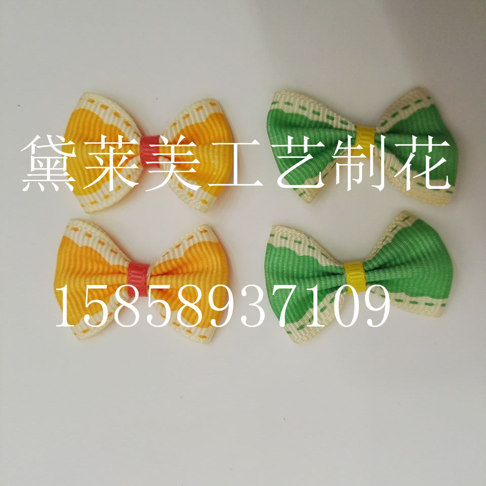 供应印花蝴蝶结，手工花，花朵，小花，花片。