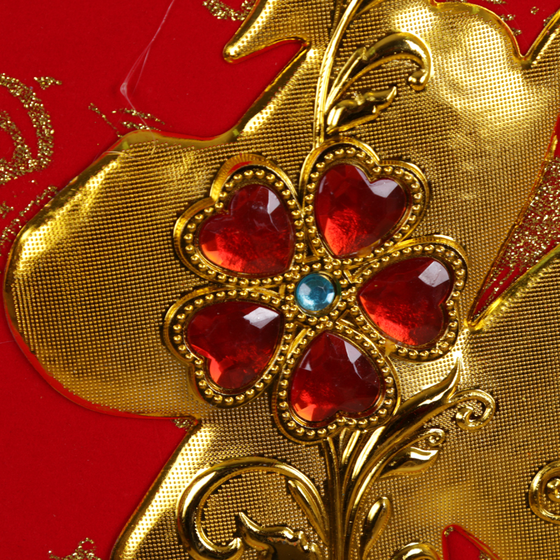 二十公分绒布中国结 如意福图案产品图