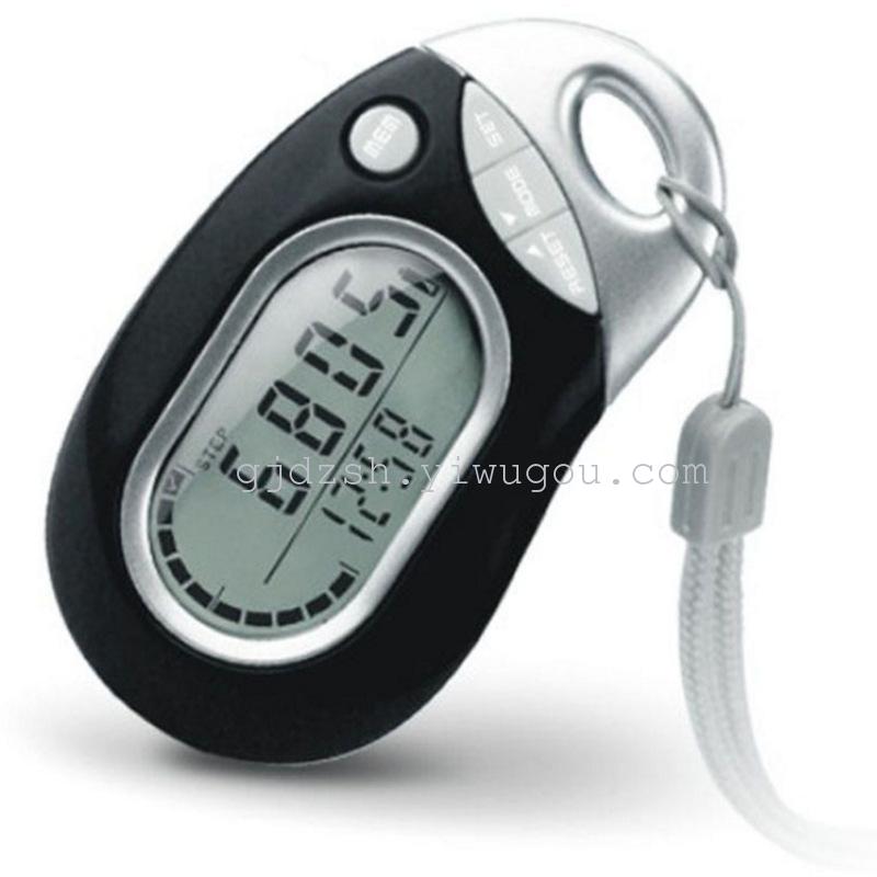 Multi-functional 3d outdoor sports timing, fitness step counting, electronic gift, mini time display, pea pedometer Specification image
