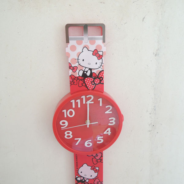 Reloj creativo de sala de estar reloj de pared de dibujos animados reloj orgánico reloj Specification image