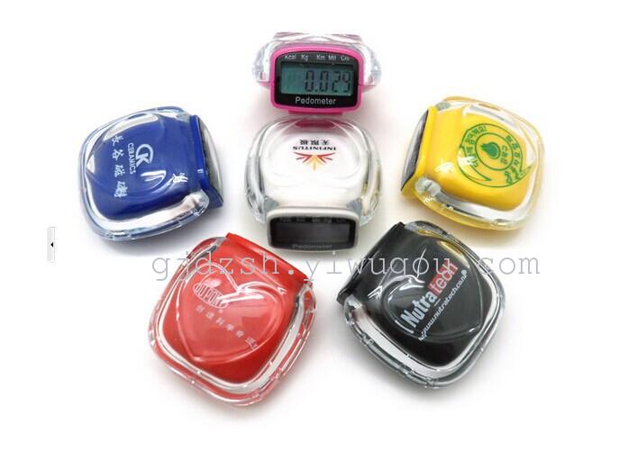 Supplying best-selling heart-shaped pedometers, acrylic gift pedometers and multi-functional pedometers Application Scenario