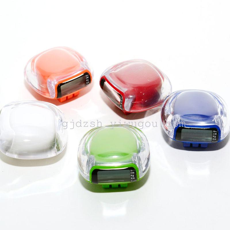 Wholesale of single-function waist clip walking pedometers for outdoor sports, calorie solar pedometers