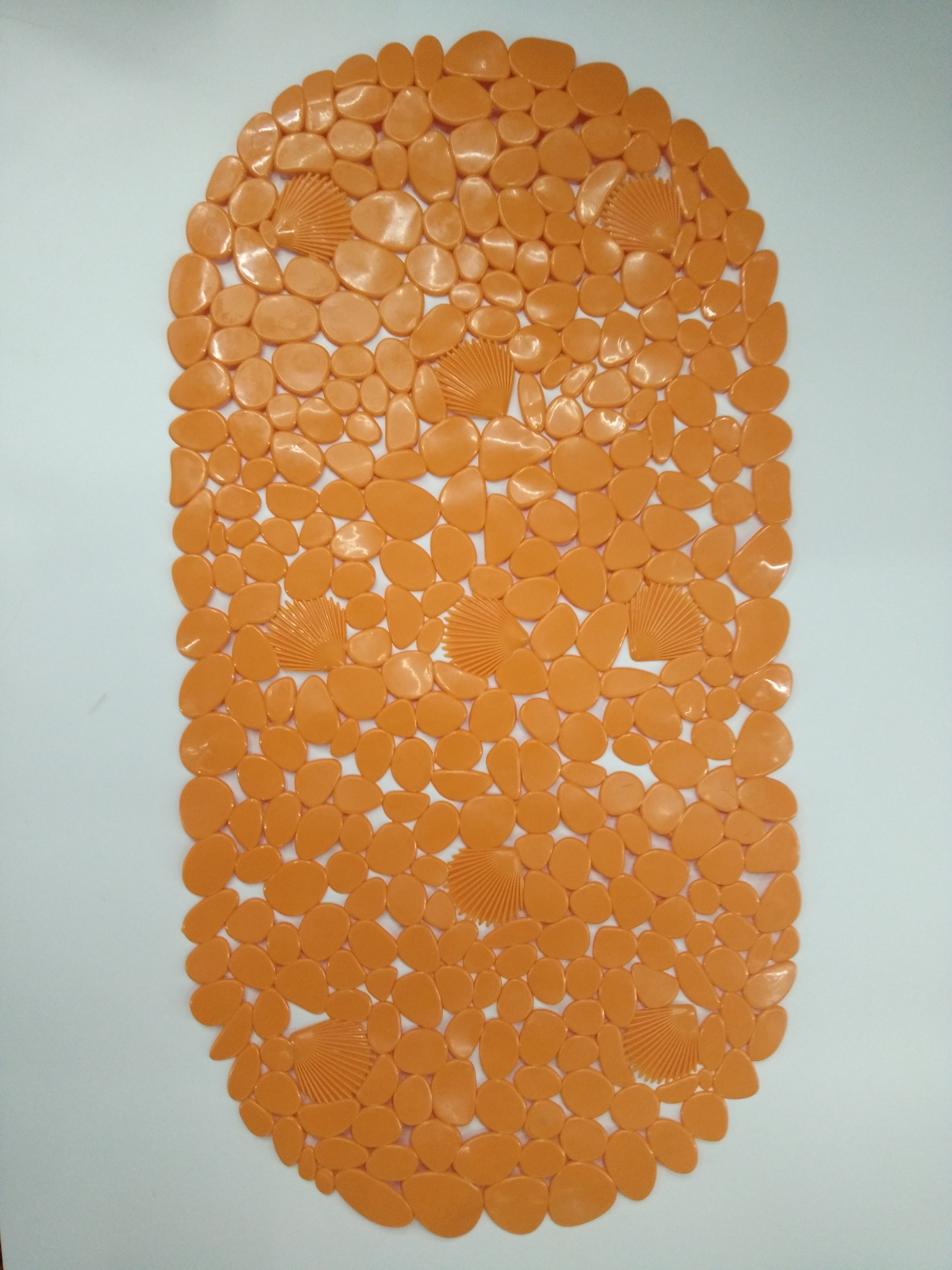 Oval Stone Bath Mat Foot Mat Door Mat Massage Mat Non-Slip Massage Simple Fashion details Picture
