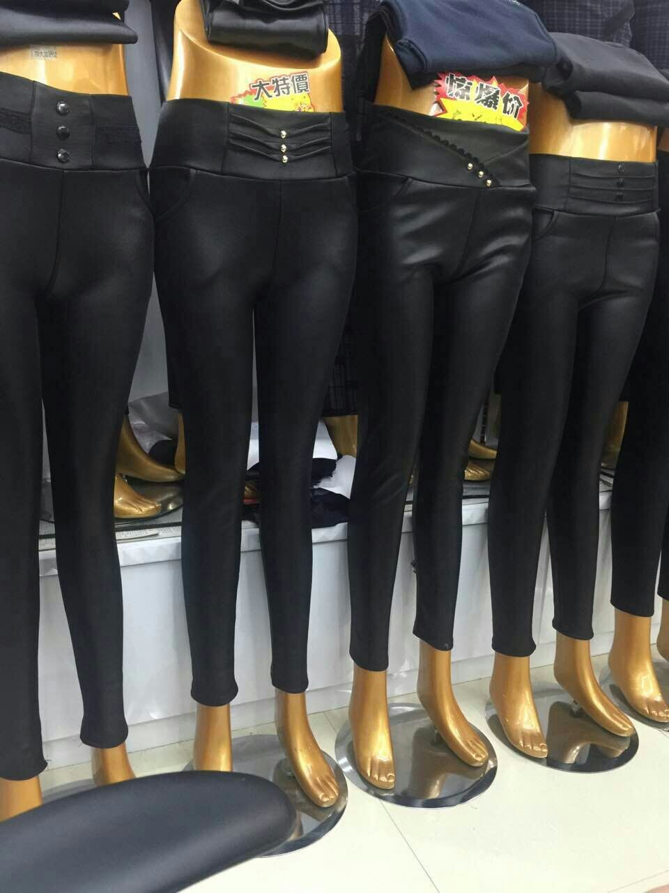 Leather pants composite imitation supermarket Specification image