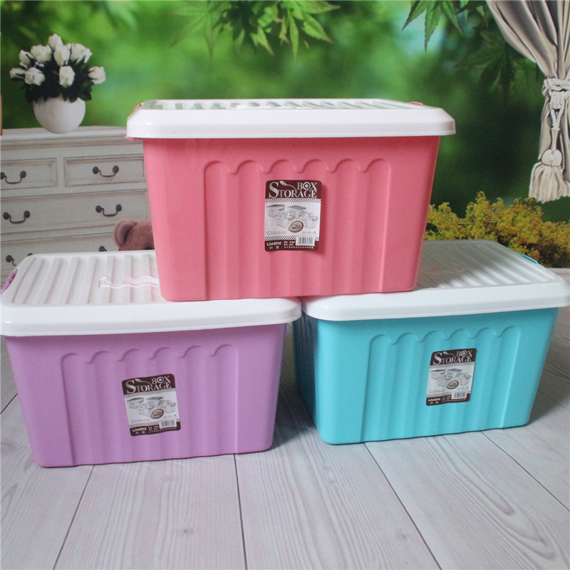 Wholesale of new large-capacity multi-color storage boxes