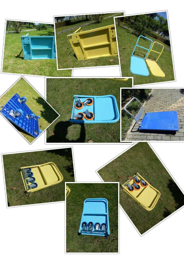 Handcart, flatbed cart, small trolley details Picture