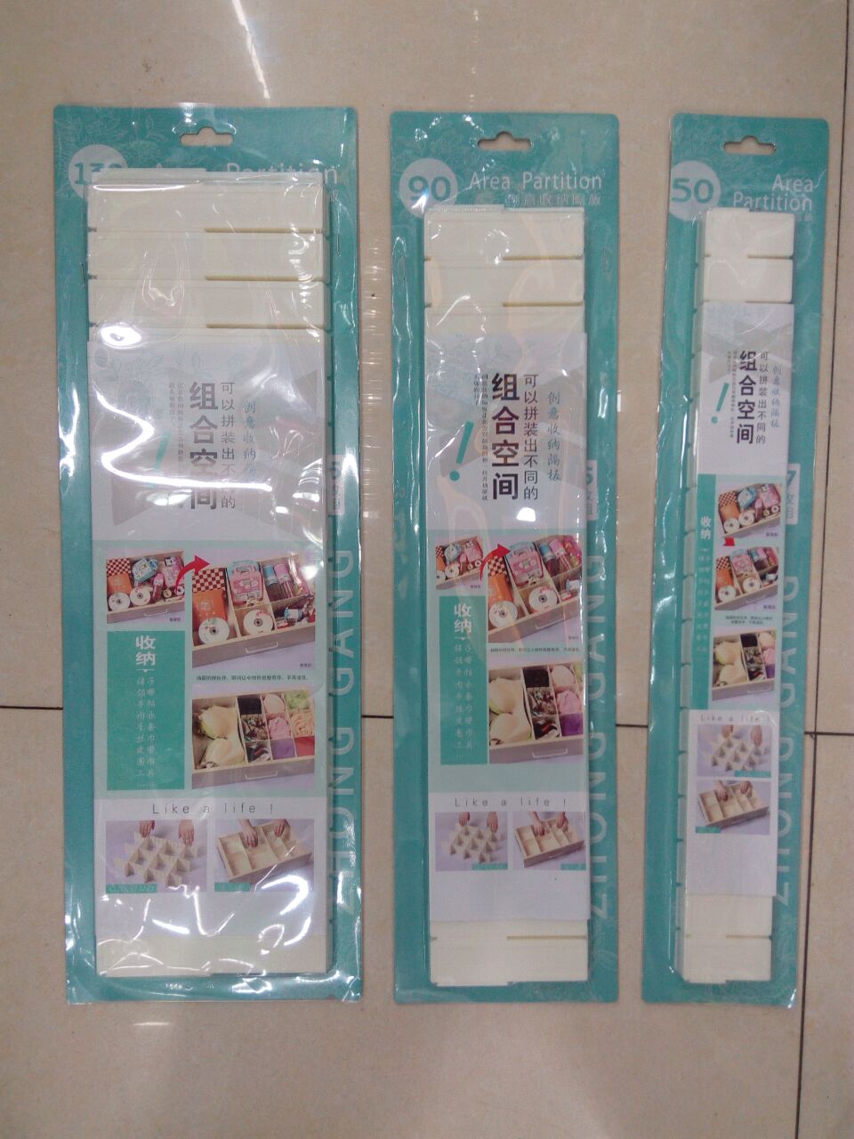 Drawer damper Drawer organizer box