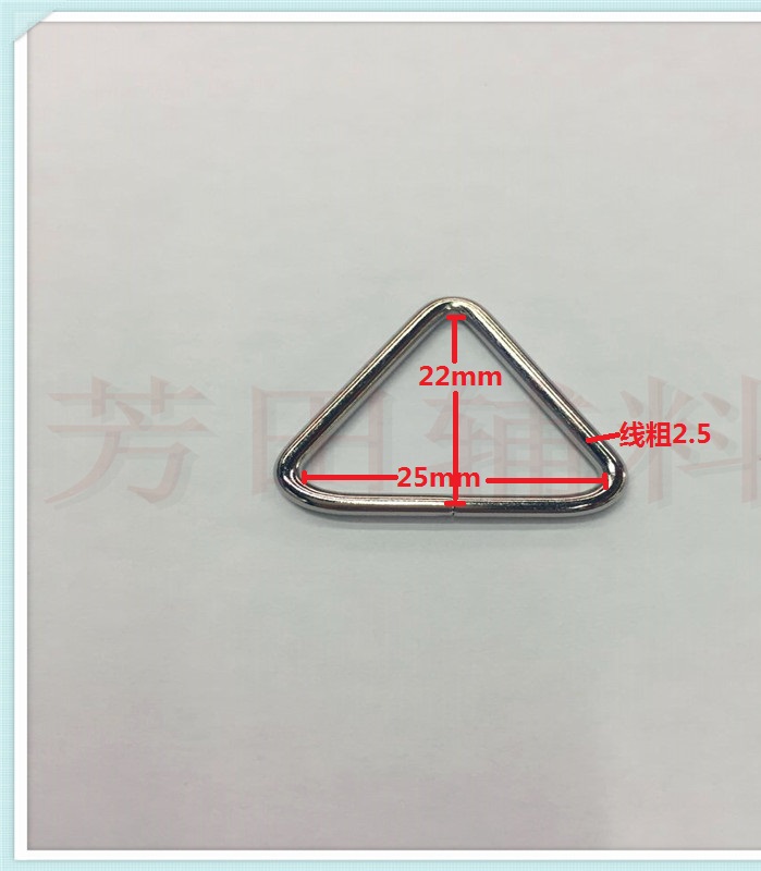 25内径铁丝三角形铁线扣三角扣内径