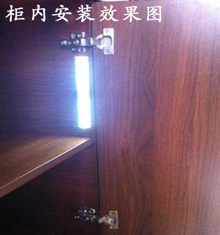 Best-selling LED wardrobe lights, RV lights, body-sensing cabinet lights, bookcase lights in North America, 6V lithium battery charging