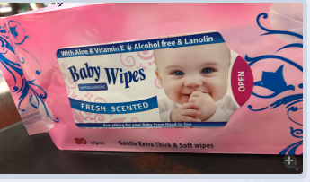 Manufacturers direct foreign trade export baby wipes, baby wipes 80 pieces of spunlaced cloth thumbnail