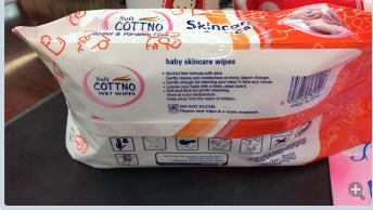 Export 80 pieces of baby wipes spunlace cloth Application Scenario