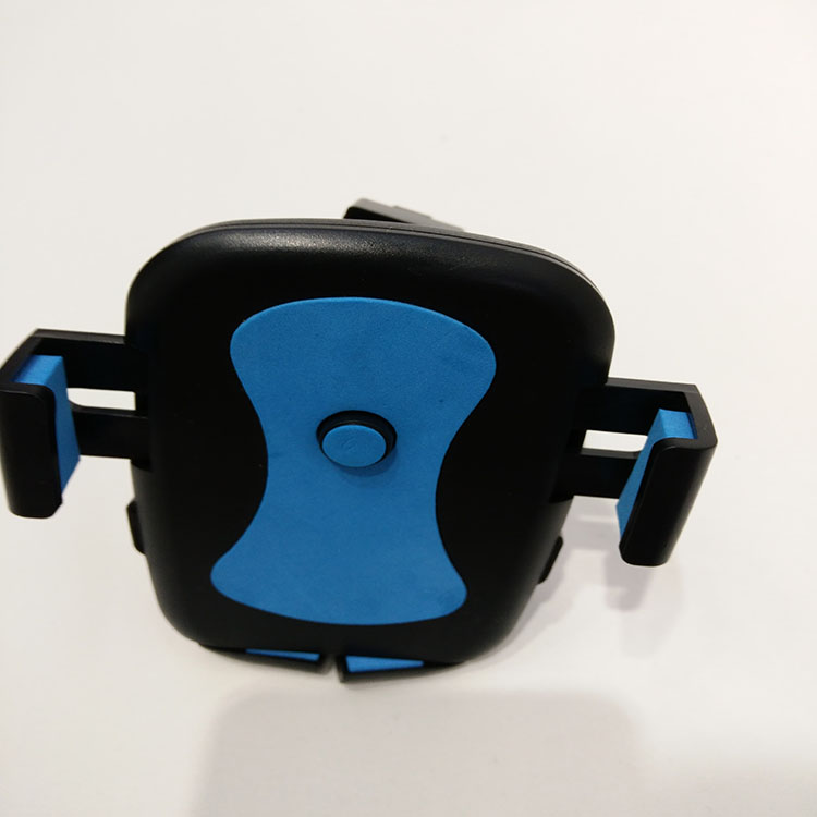 车载空调风口360度转 自动锁手机架