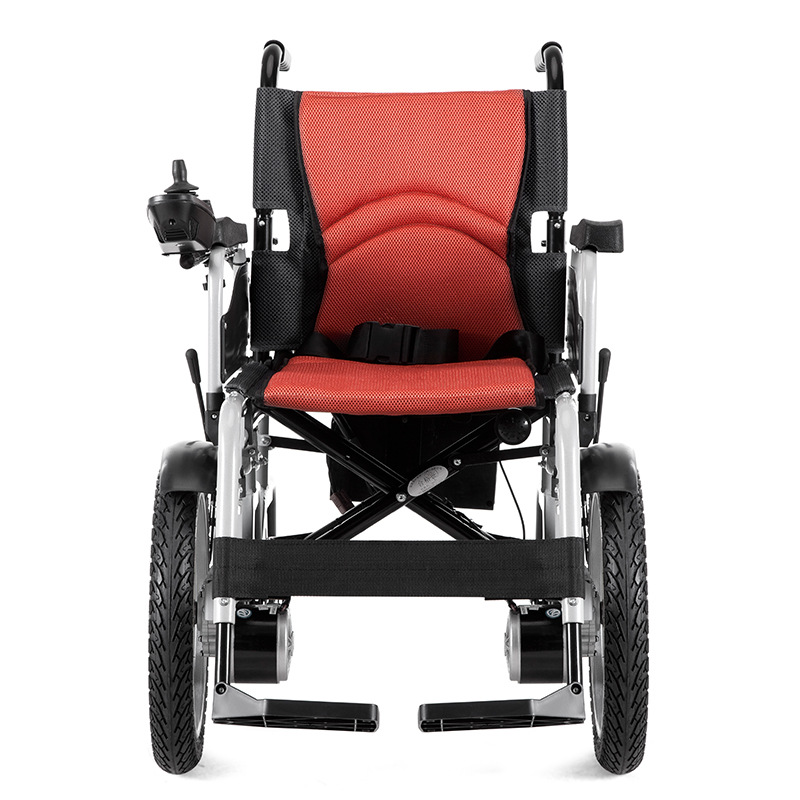 轻型铝合金电动轮椅 功能型轮椅 便携式残疾人轮椅 医疗用品产品图