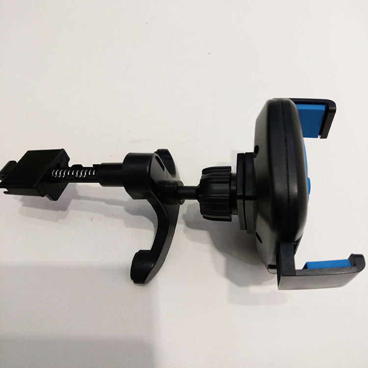 车载空调风口360度转 自动锁手机架产品图
