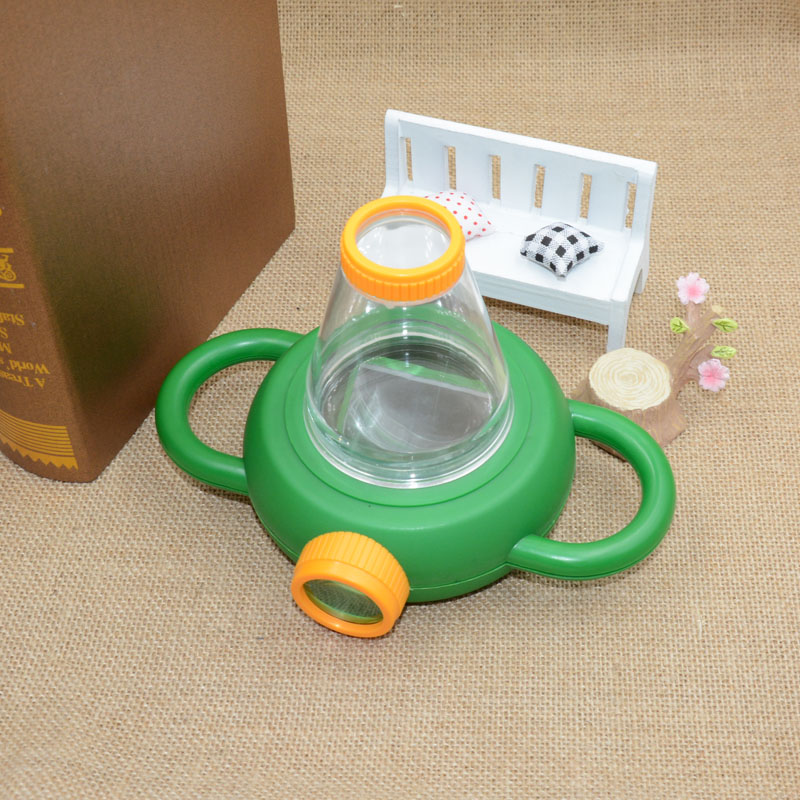 Jinghui factory direct sales students prepare lessons two-way insect viewer magnifying glass 20167