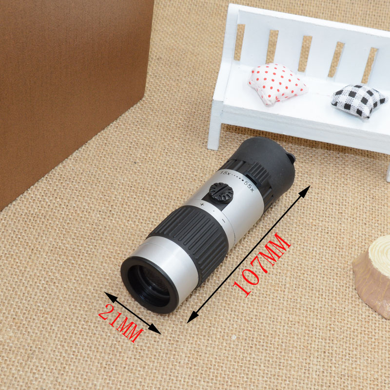 Jinghui Factory directly supplies single-tube optical civilian outdoor 15-55X21 telescopes details Picture
