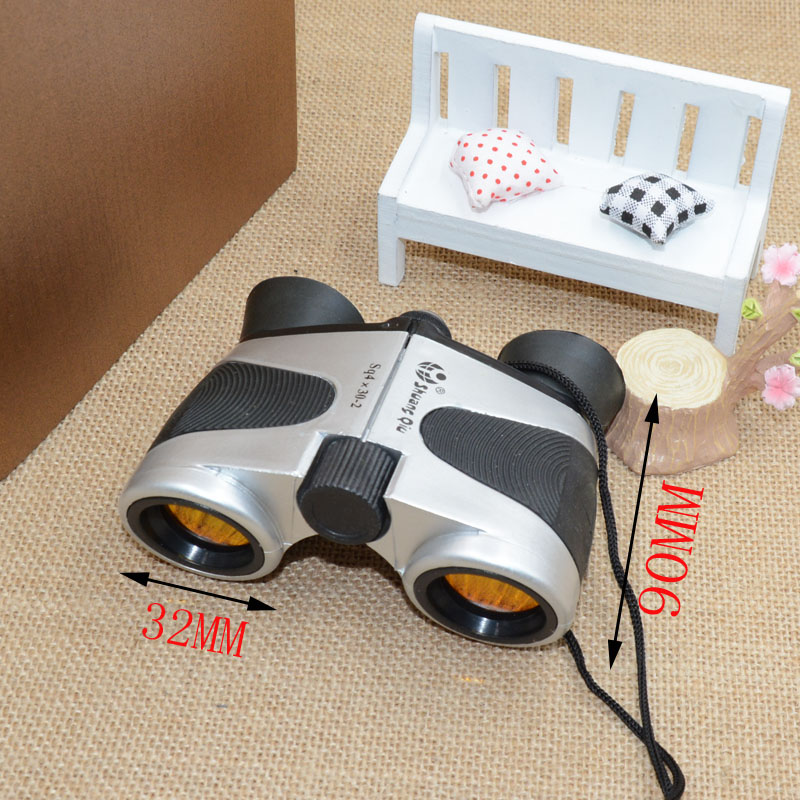 (Jinghui) Factory direct sale Double Ball 4X30-2 children's toy telescope with compass