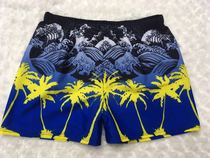 Hot spring men's professional adult swimming trunks men's large size beach swimming shorts wholesale polyester