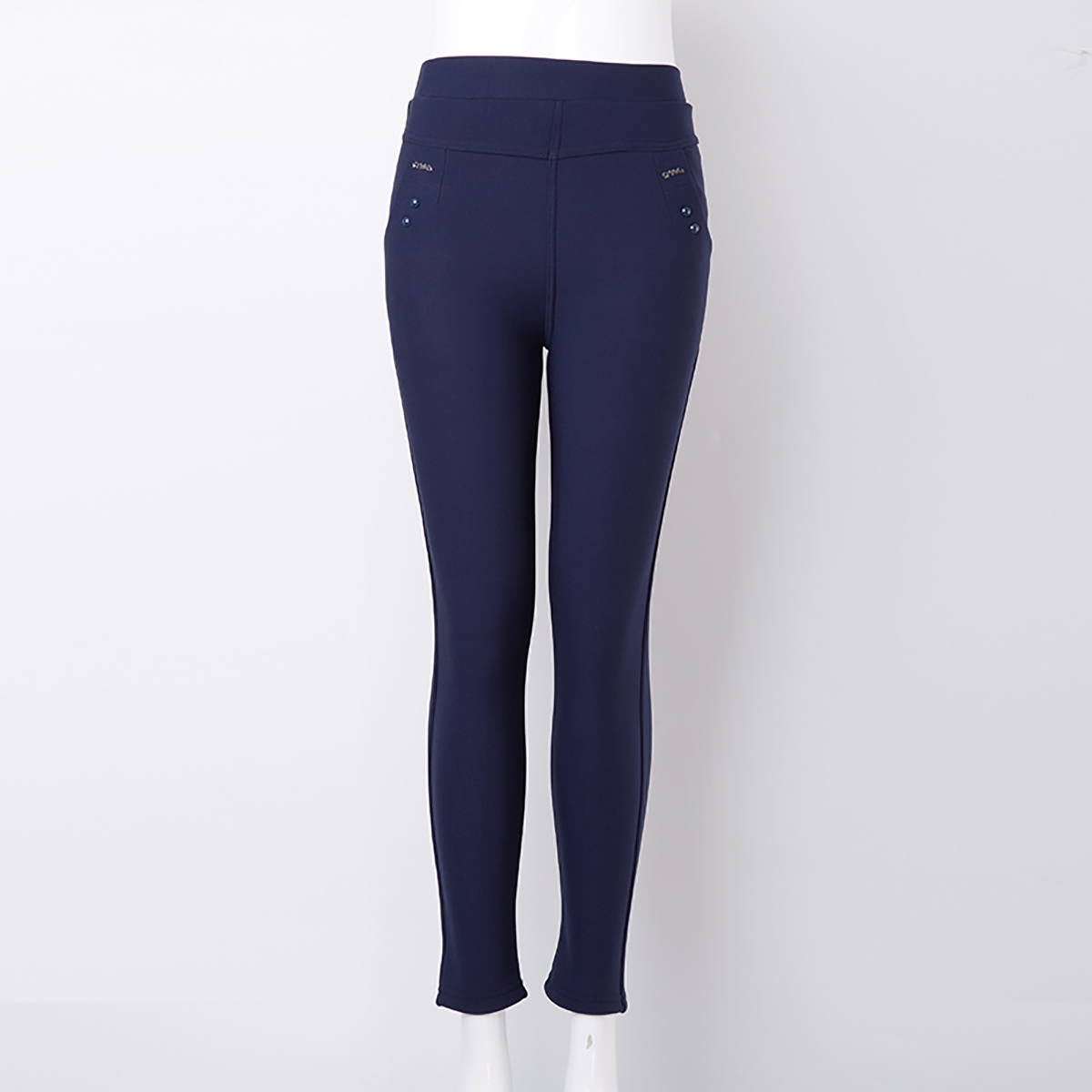 Carbonized fleece thermal pants details Picture