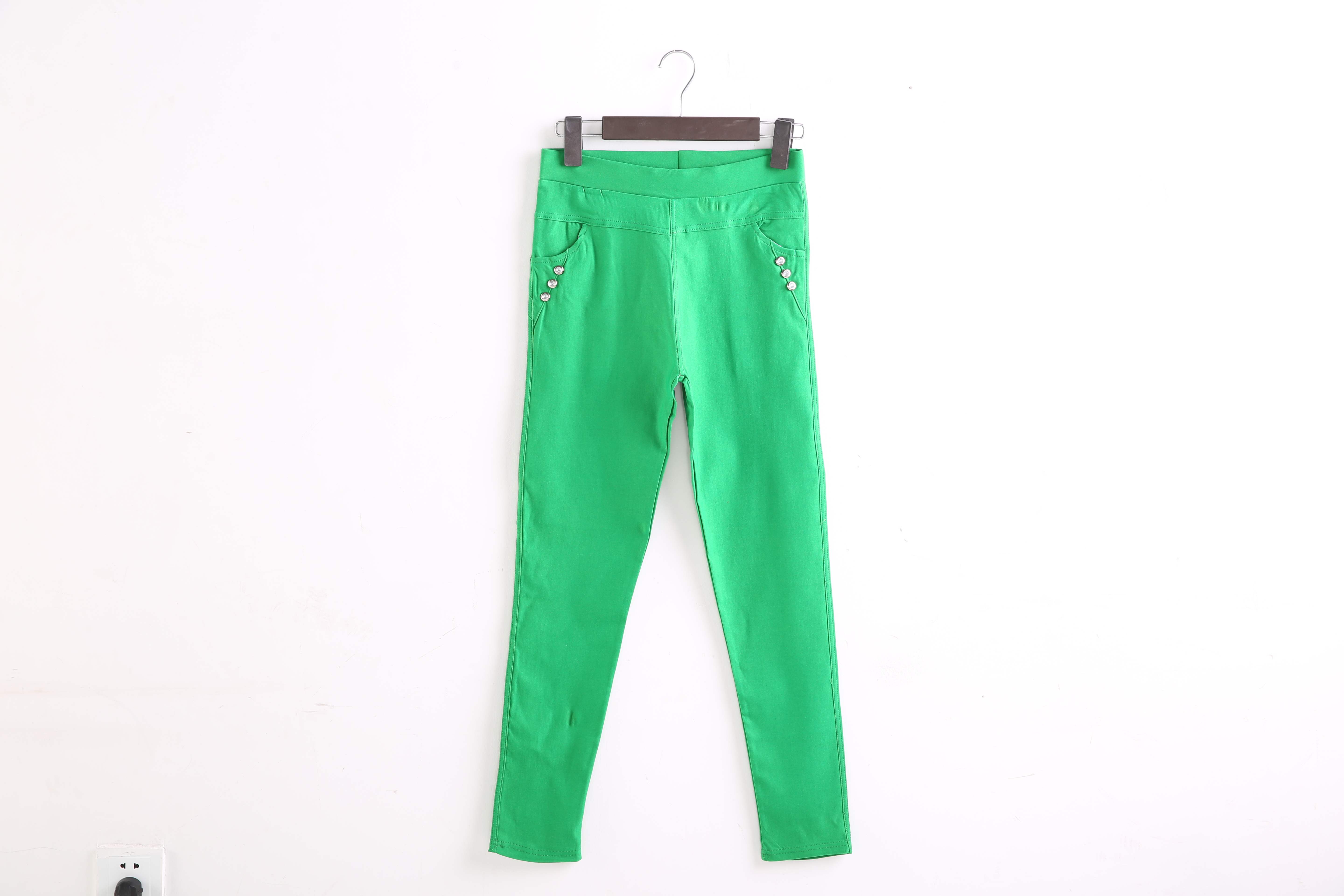 Spring and Autumn's new women's pencil pants, Korean candy-colored skinny pants, thin style Application Scenario