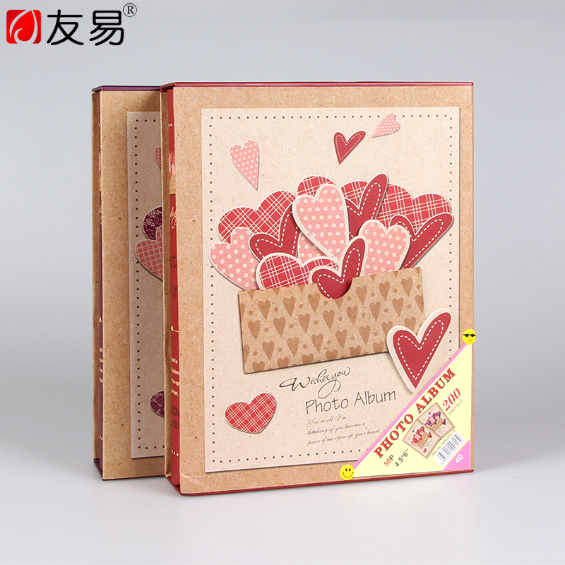 Youyi album new boxed 4D large 6 inch 200 albums business 6 inch plastic album