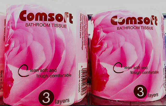 All-wood pulp toilet paper rolls, 110g per roll, toilet paper rolls, cost-effective details Picture