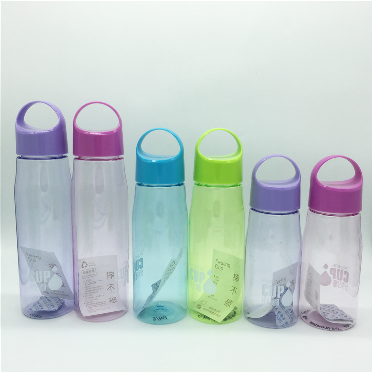 创意简约随手杯 带提手太空杯 学生情侣喝水杯子