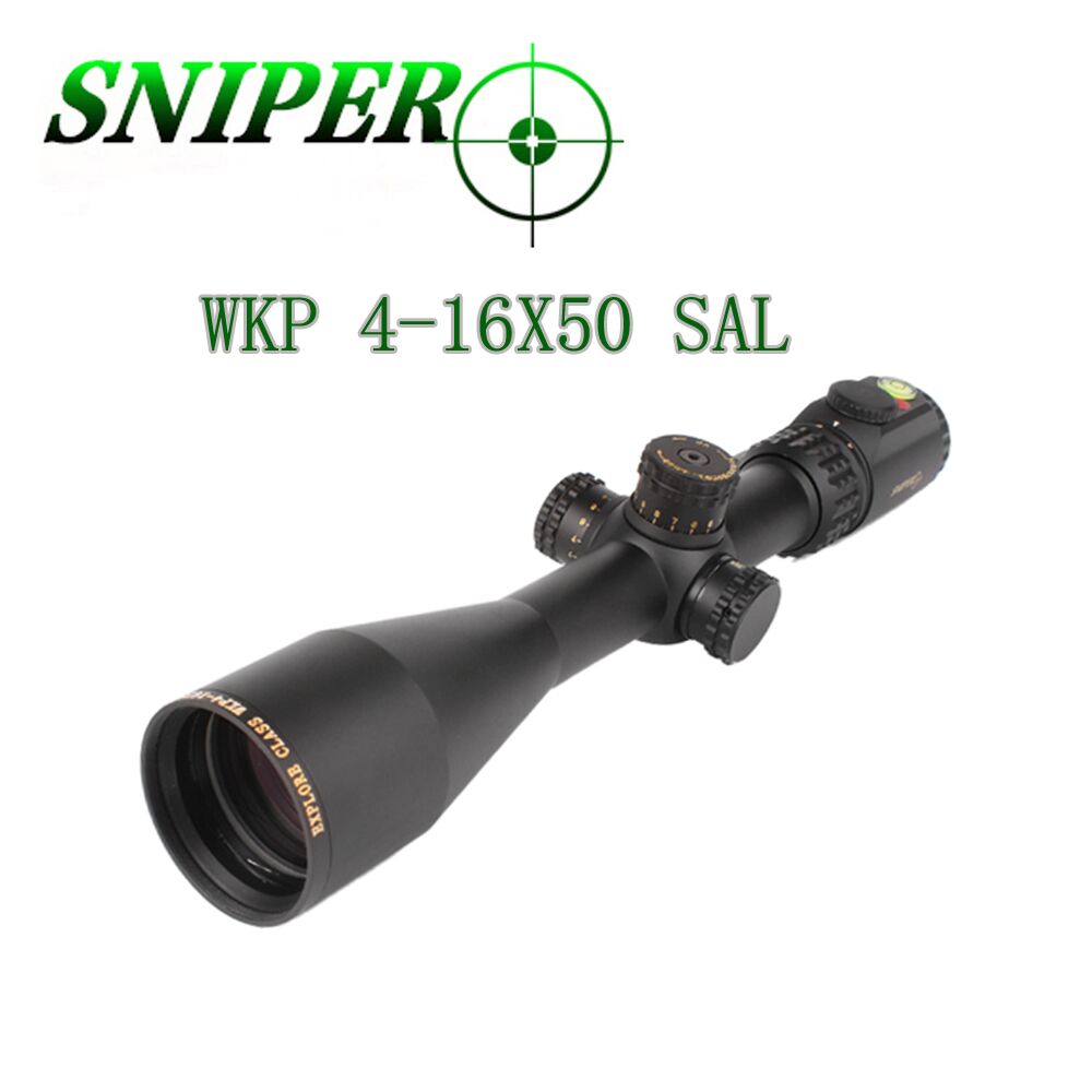包邮 狙击手WKP4-16X50SAL水平仪瞄准镜 全息瞄