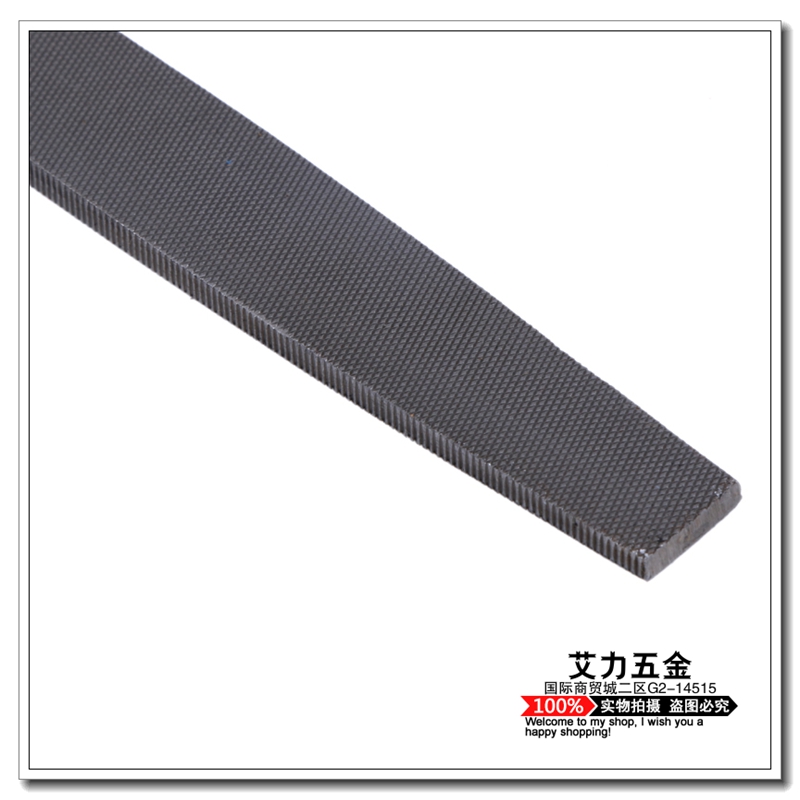 带塑柄锉刀扁锉粗齿 钳工锉板锉锉刀细节图