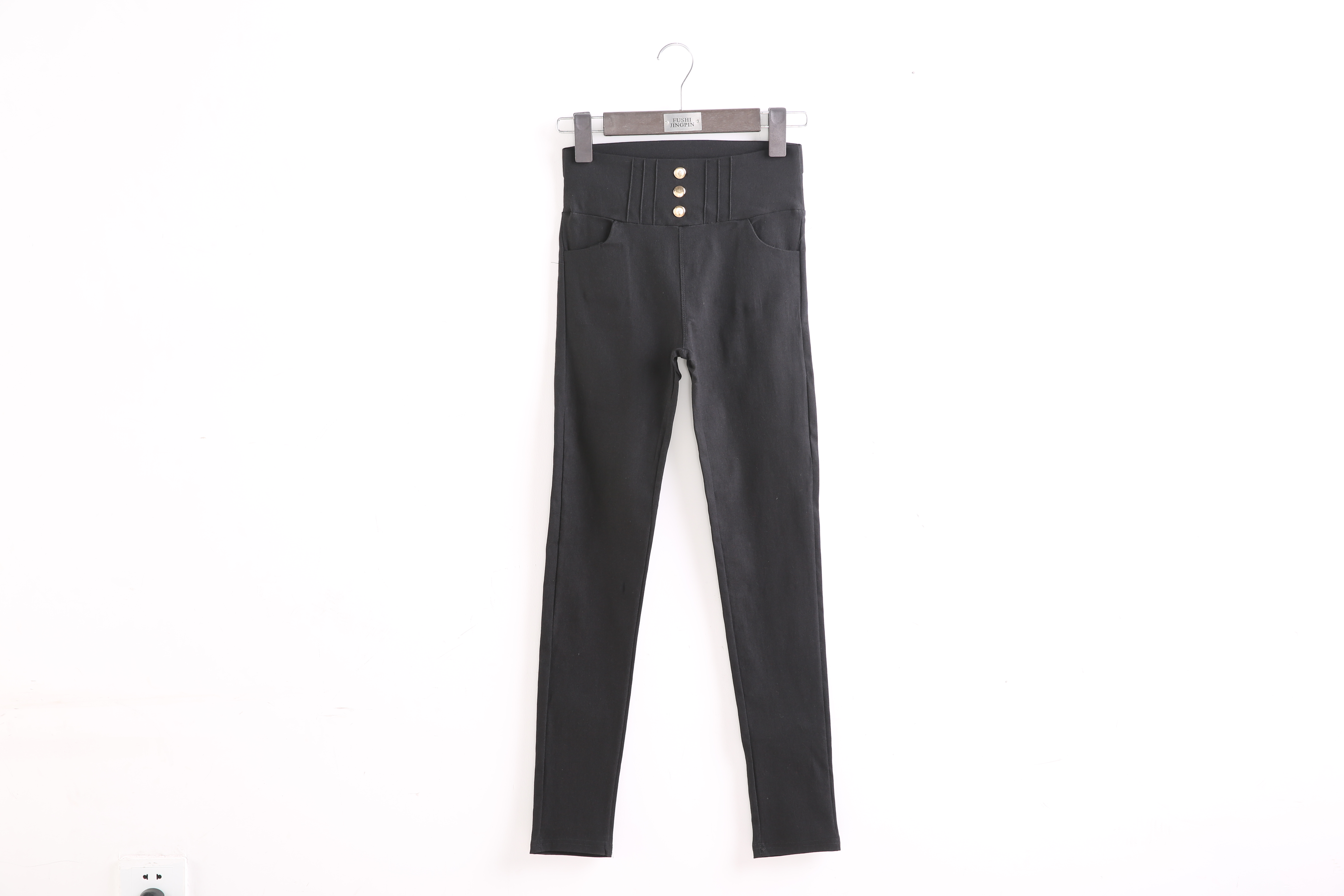 Spring and Autumn's new women's pencil pants, Korean high-waisted candy-colored skinny pants, thin style Application Scenario