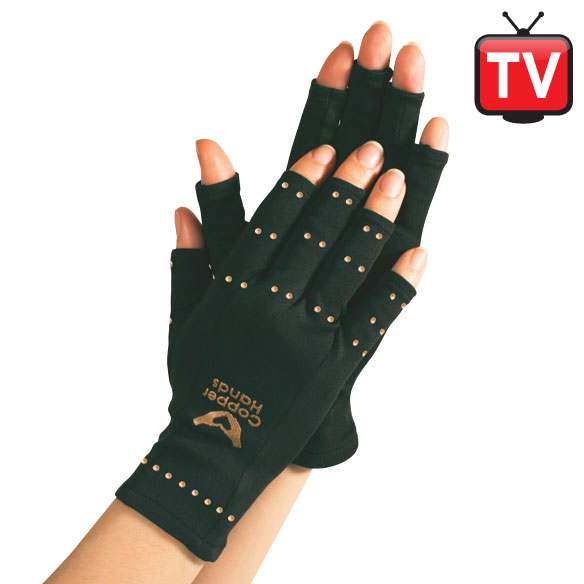 Copper hands Copper Hands Sports health care half-finger recovery gloves