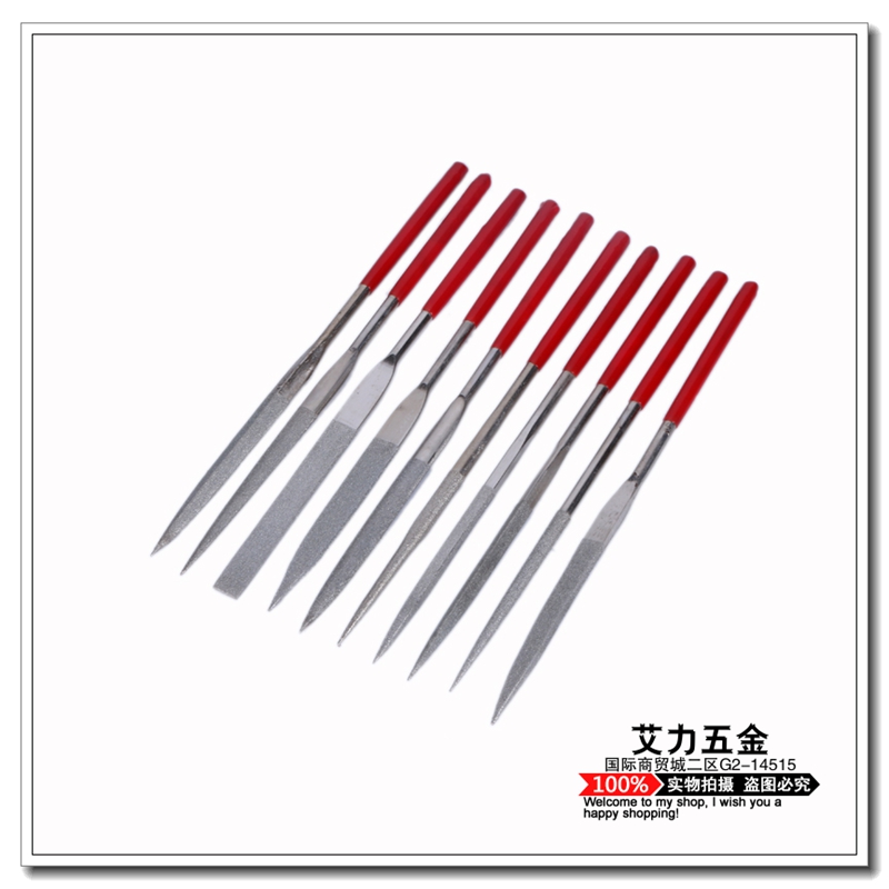 Electroplated diamond file, size and shape file Specification image