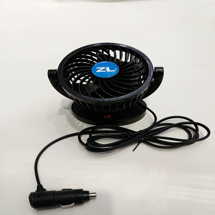 批发汽车用品车载风扇汽车风扇12V风扇24V台式风扇细节图