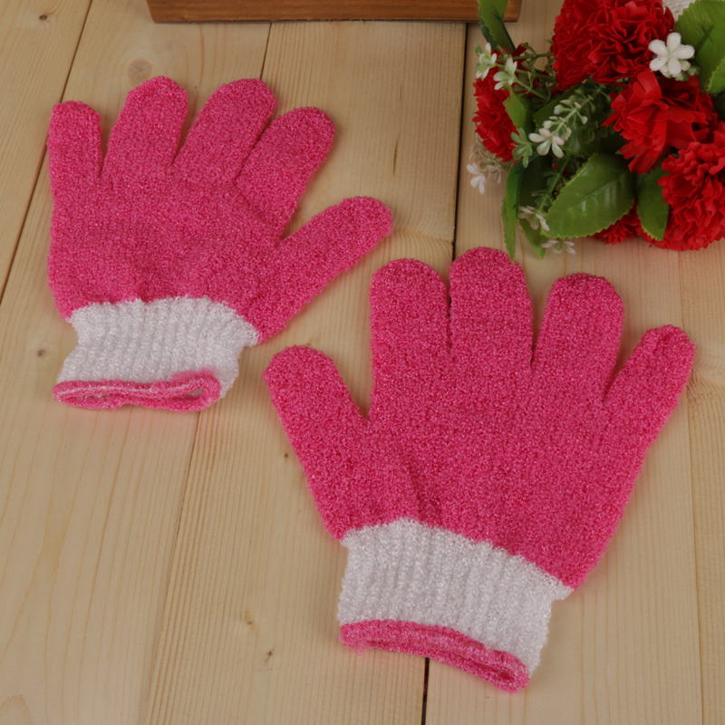 韩国神奇去角质搓澡巾手套强力沐浴搓背五指手套