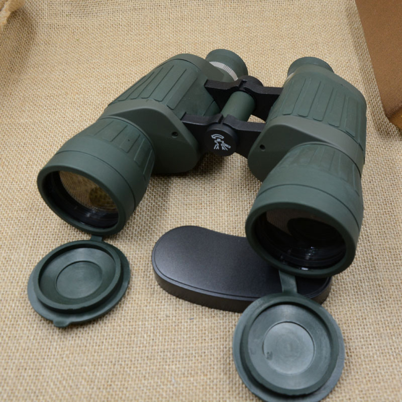 Jinghui factory direct sales outdoor CR with lamp 10x50 binocular HD optical telescope