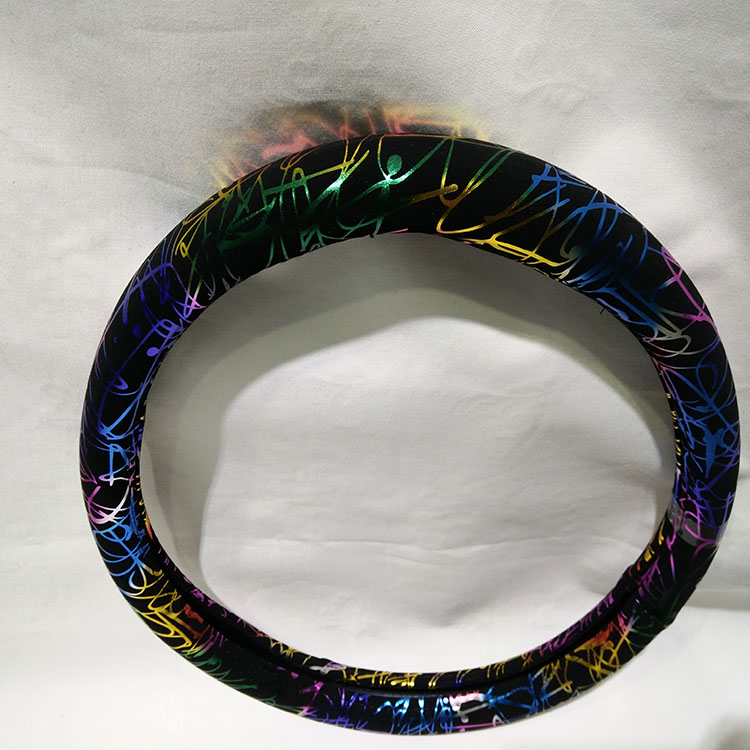 批发38CM优质PU四季通用方向盘套把套