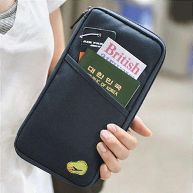 Card bag, wallet, foreign trade passport bag, multi-functional card bag, wallet, ticket holder, document bag, 7 colors