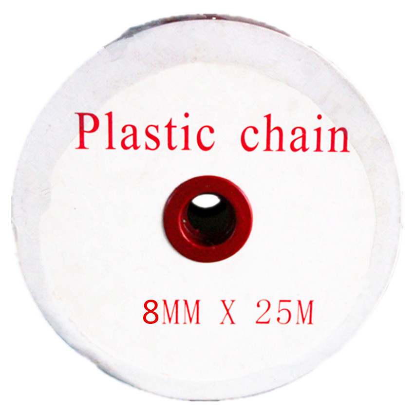 义乌好货 8mm塑料链条 8mm*25m 警示链条 安全隔离链条细节图