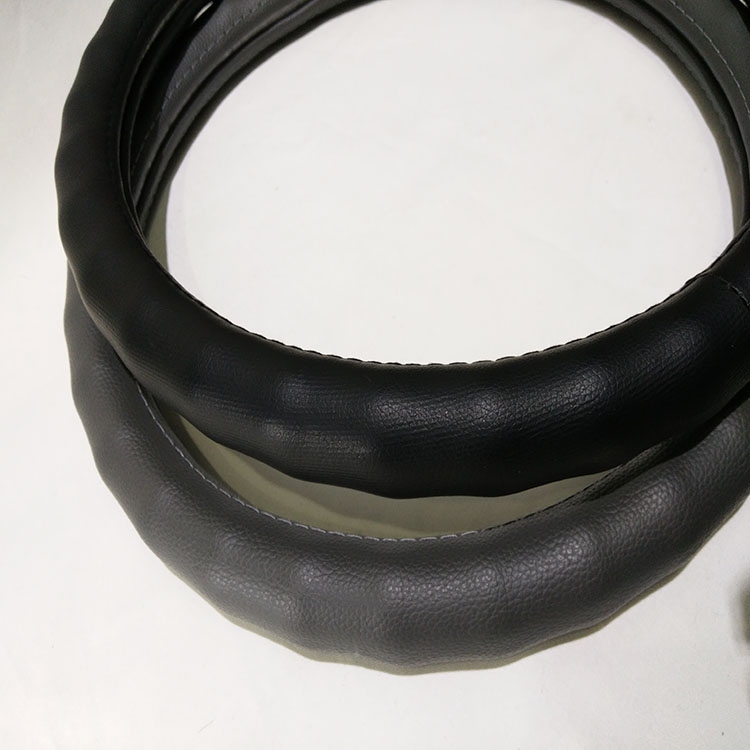 批发38CM优质毛绒四季通用方向盘套把套