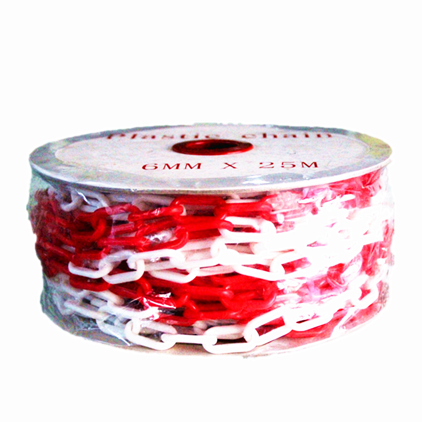 义乌好货 8mm塑料链条 8mm*25m 警示链条 安全隔离链条产品图