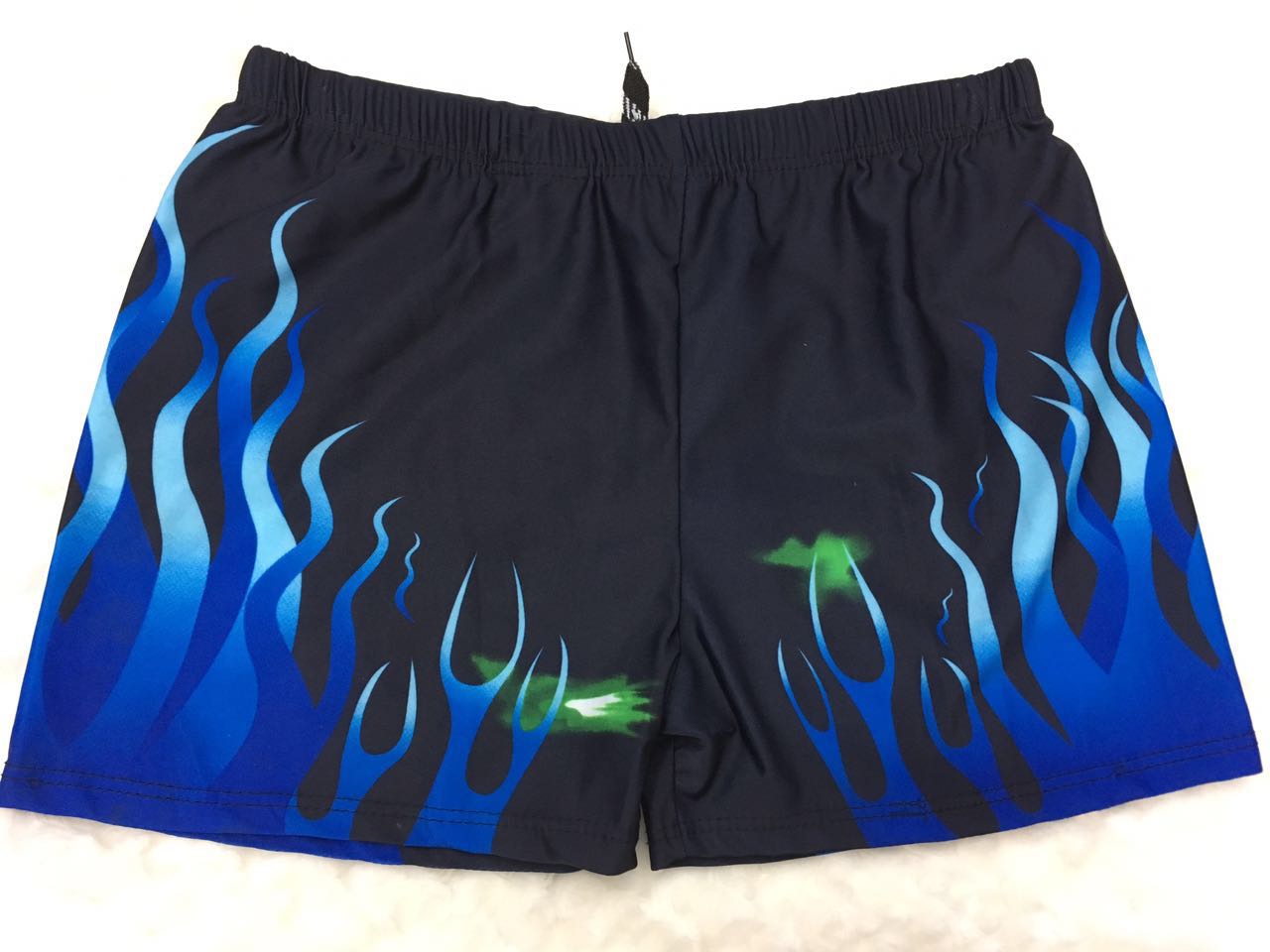Men's swimming trunks Large size swimming trunks Flat corner hot spring fashion digital printed fashion men's swimming trunks full figure