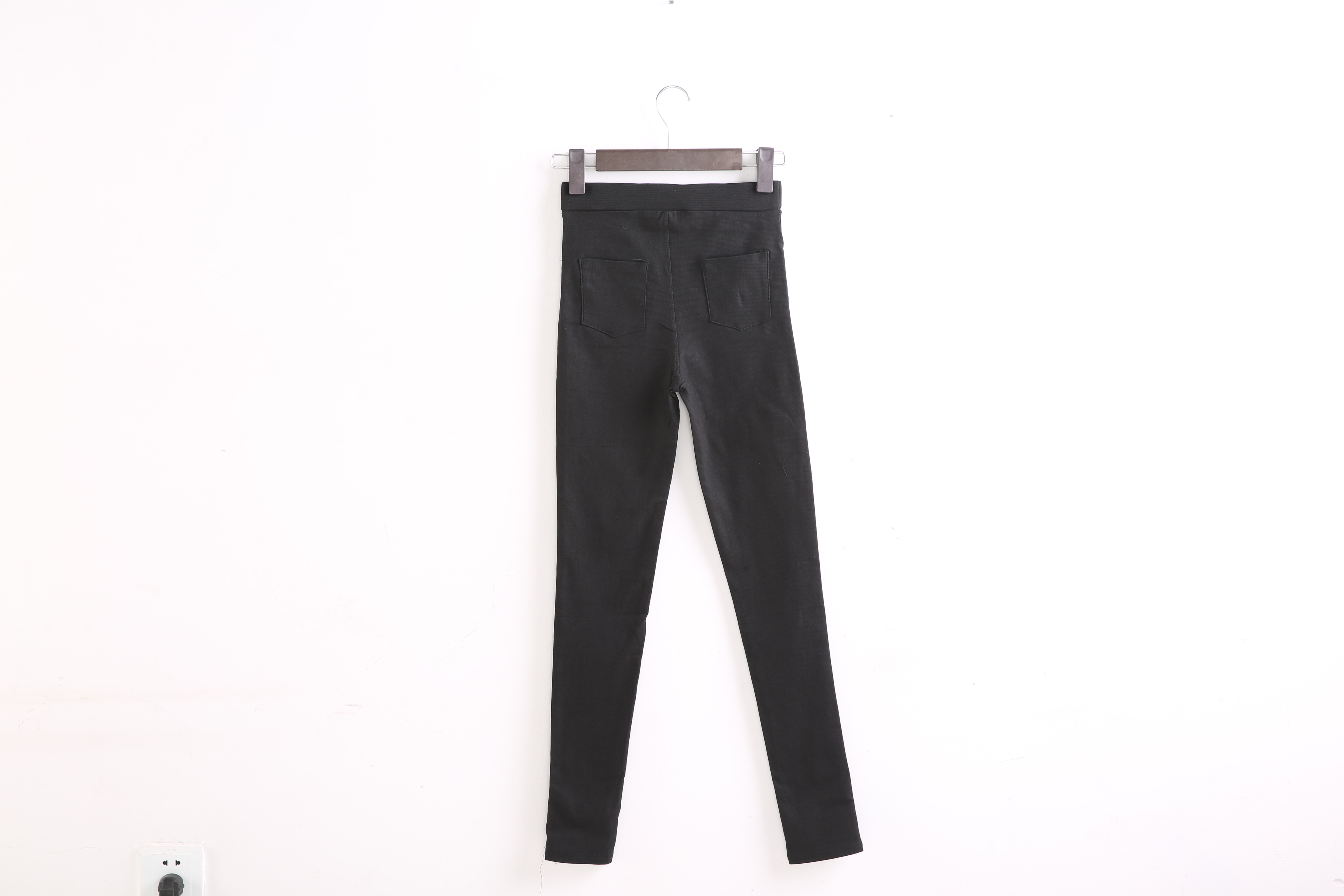 The new women's pencil pants with twill Spring and Autumn are in a Korean high-waisted candy-colored skinny style Specification image