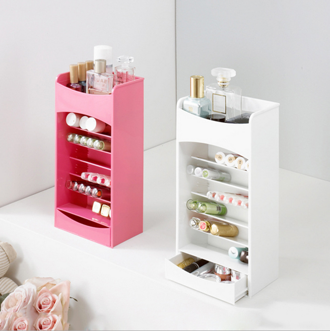 Step cosmetics shelf 8 layer lipstick nail polish shelf Lipstick display shelf Korean cosmetics storage box