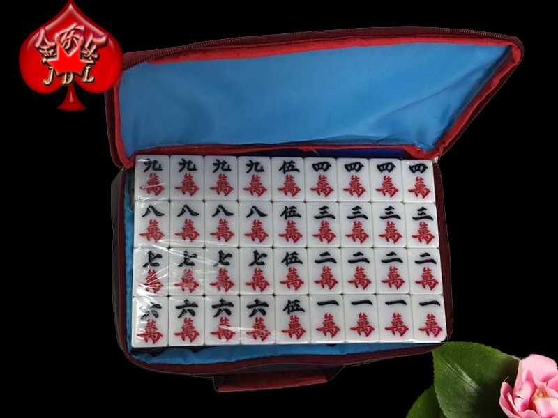 Creative hand-held mahjong bag storage bag for convenient storage, factory direct sales details Picture