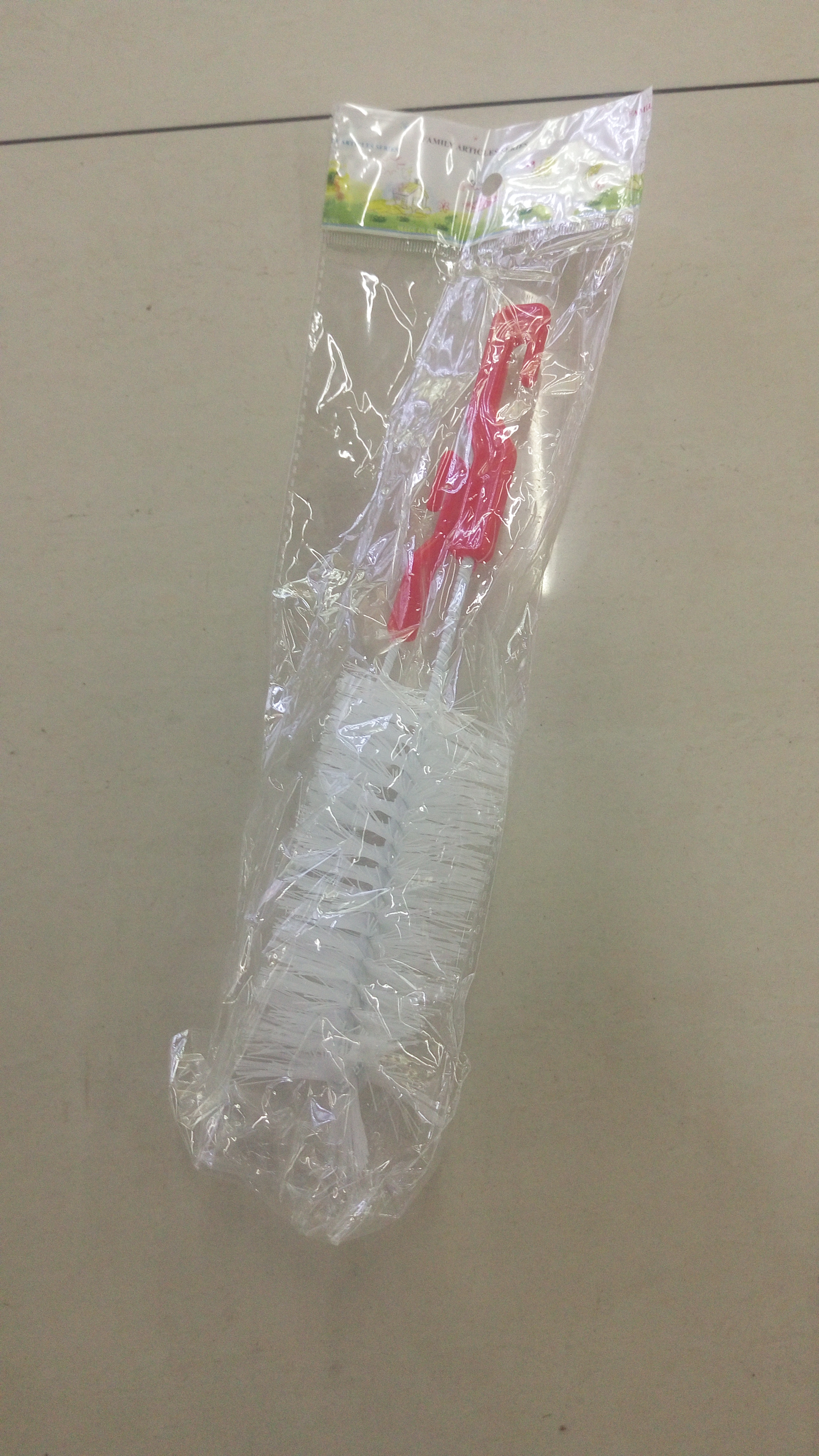 批发塑料洗衣刷 8106弯头大小两个套装瓶刷清洁刷 奶瓶刷