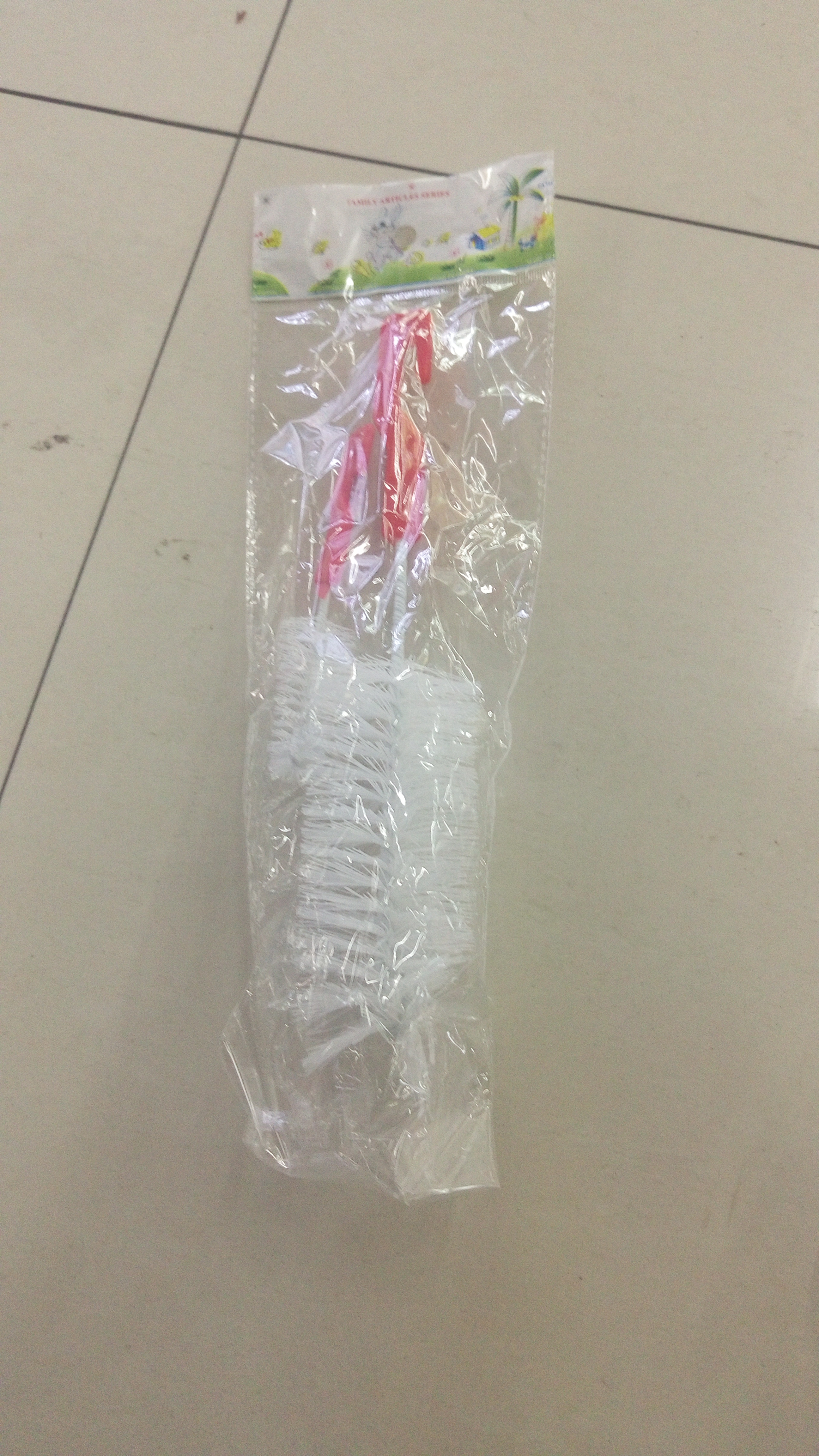 批发塑料洗衣刷 8106弯头大小两个套装瓶刷清洁刷 奶瓶刷
