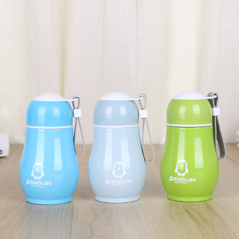 Creative Fashion Penguin Vacuum Cup Portable Thermos Cup Stainless Steel Cup