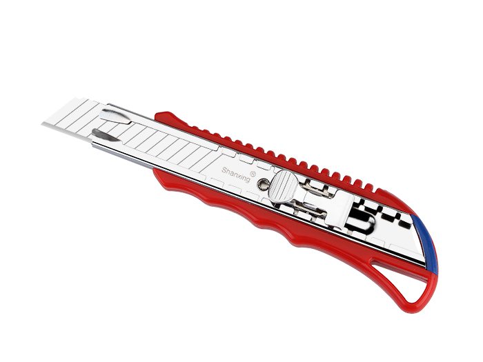 Office and study knives, woodworking knives, office knives, scissors, stationery supplies, large-sized office utility knives details Picture